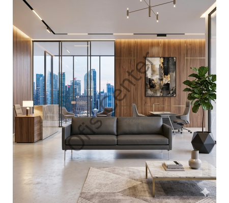 Linear İkili Ofis ve Büro Kanepe